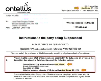 records request san dimas